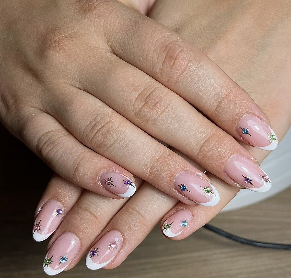 Een foto van prachtige nagels die ik heb gezet